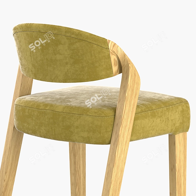 Arbre Joker Bar Stool Collection 3D model image 12