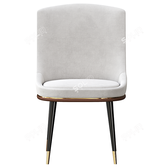 Elegant Misool Chair - Modern and Stylish 3D model image 2