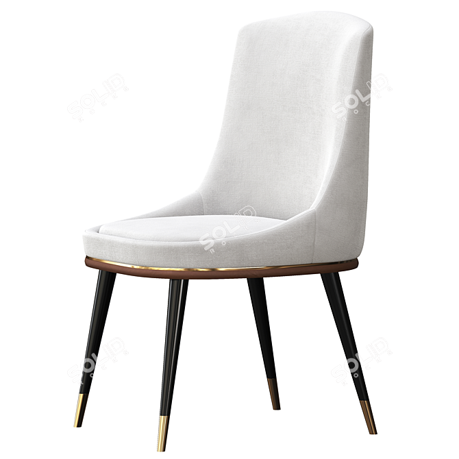 Elegant Misool Chair - Modern and Stylish 3D model image 3