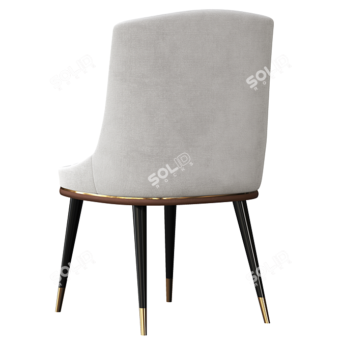 Elegant Misool Chair - Modern and Stylish 3D model image 4