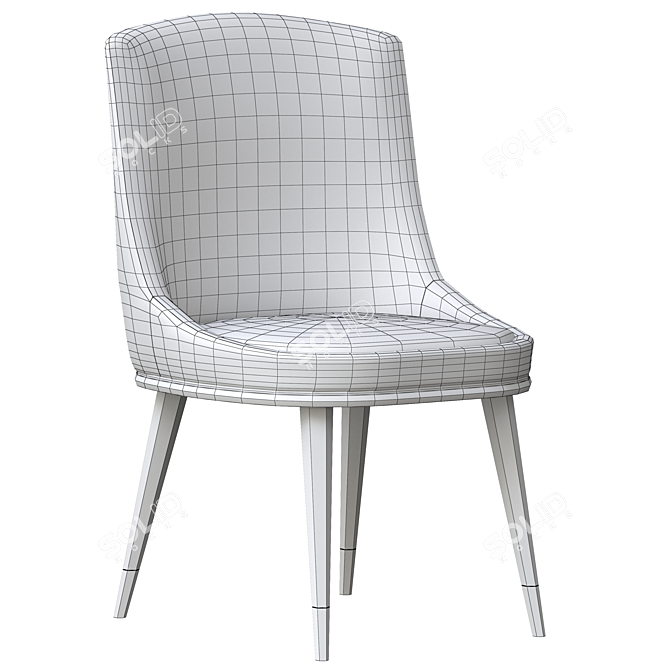 Elegant Misool Chair - Modern and Stylish 3D model image 5