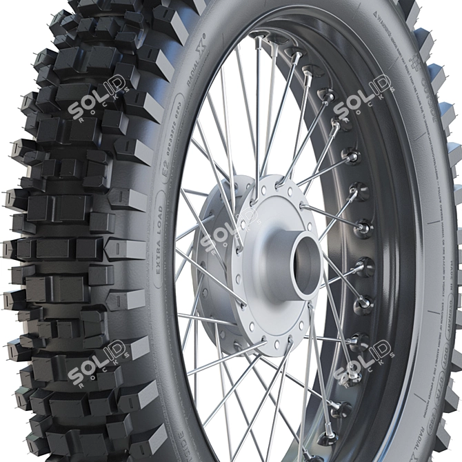 Maxxis Maxxcross IT Motorcycle Wheels 3D model image 3
