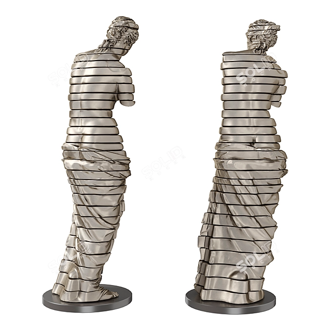 Graceful Slice: Venus De Milo 3D model image 2