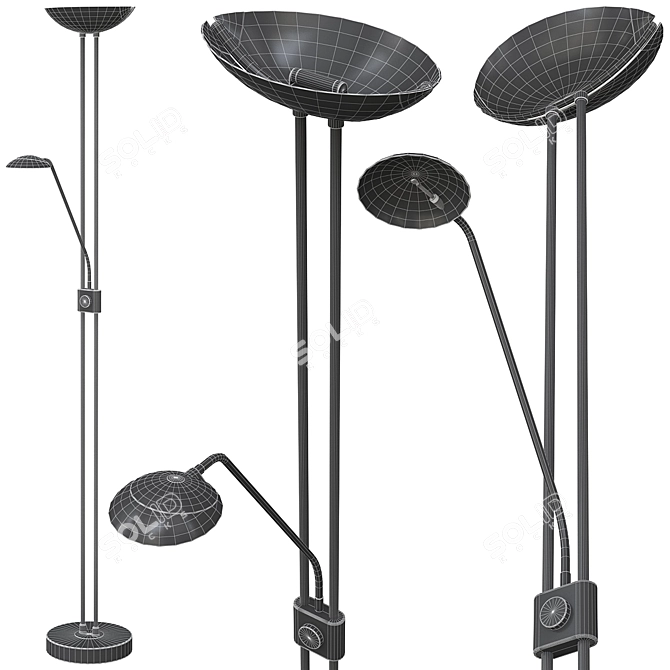 Eglo Baya LED 93875 - Stylish and Efficient Lighting Solution 3D model image 2