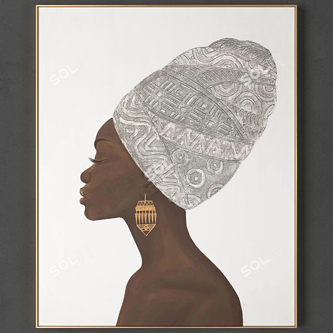 Artistic Frames Collection | 2 Sizes 3D model image 1