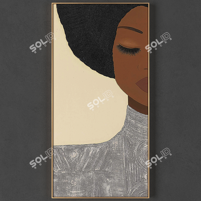 Artistic Frames Collection | 2 Sizes 3D model image 2