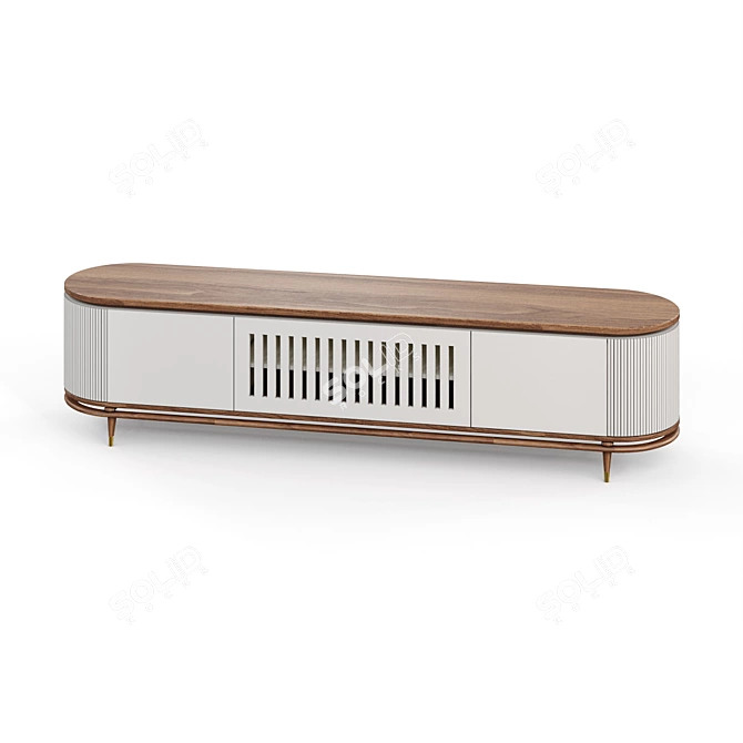 Coco TV Unit: Stylish and Functional 3D model image 3