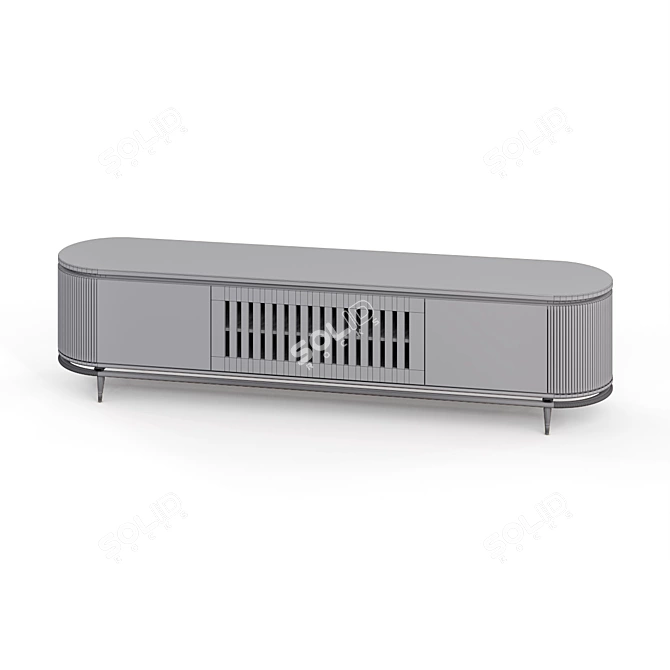 Coco TV Unit: Stylish and Functional 3D model image 6