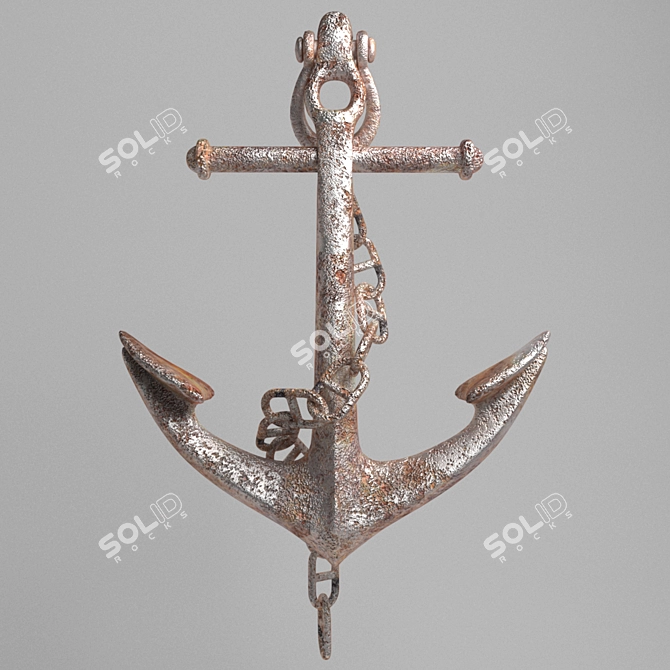 Maritime Master - Ship Anchor 3D model image 1