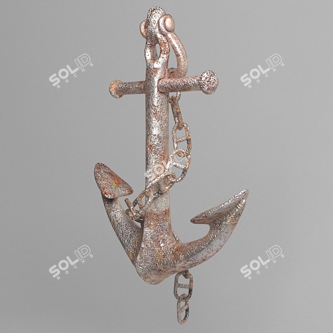 Maritime Master - Ship Anchor 3D model image 2