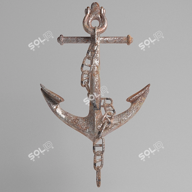 Maritime Master - Ship Anchor 3D model image 3