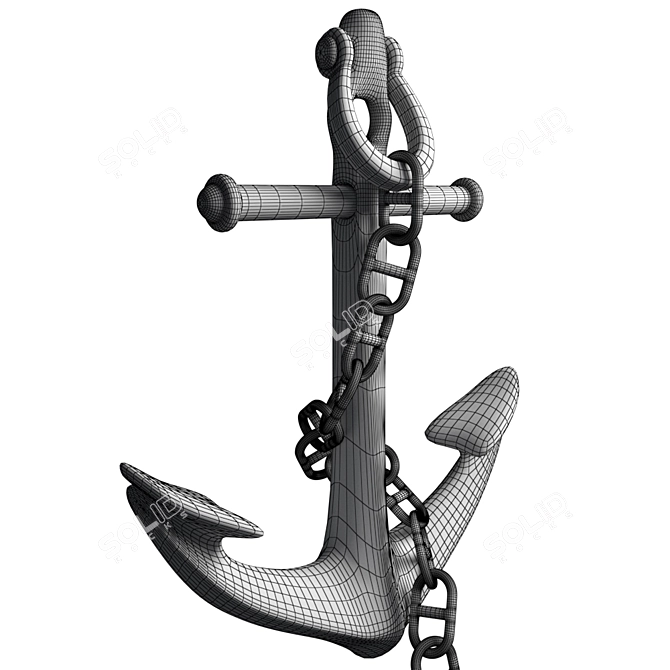 Maritime Master - Ship Anchor 3D model image 5