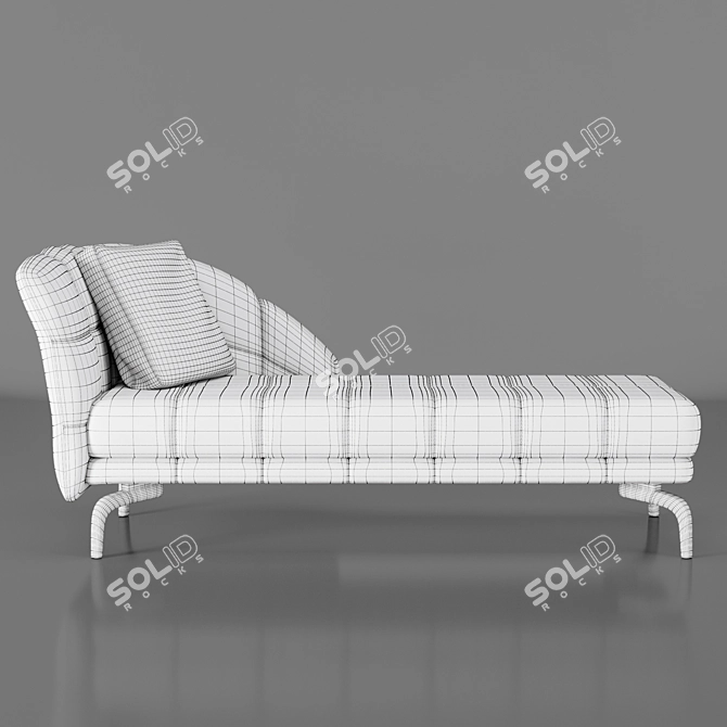 Modern Loft Sofa Bed 3D model image 4