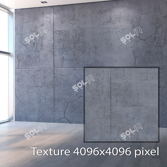 Seamless Metal Texture, High Resolution 3D model image 2