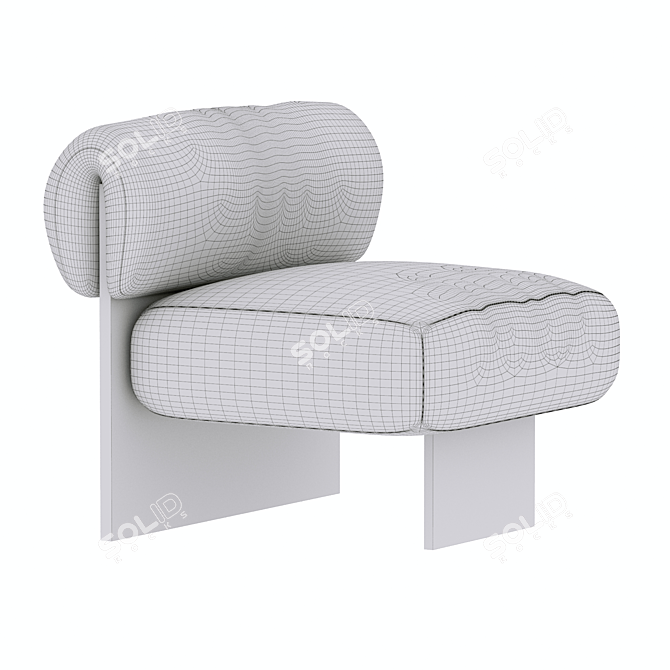Elevate Your Comfort: Lart Lounge Chair 3D model image 4