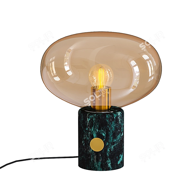 Modern Charlize Table Lamp 3D model image 1