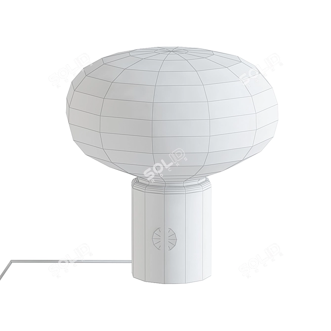 Modern Charlize Table Lamp 3D model image 2