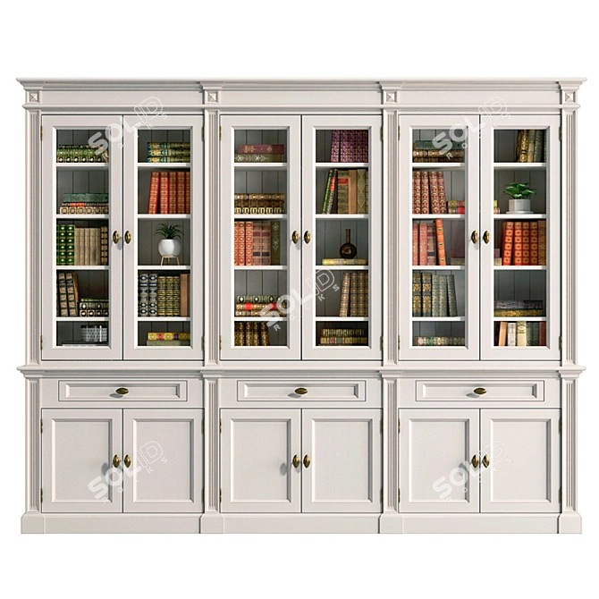 Transilvania Production DM 035 Bookshelf Collection 3D model image 6