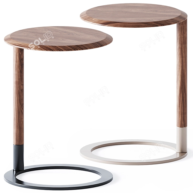 Elegant Jok Side Table 3D model image 1