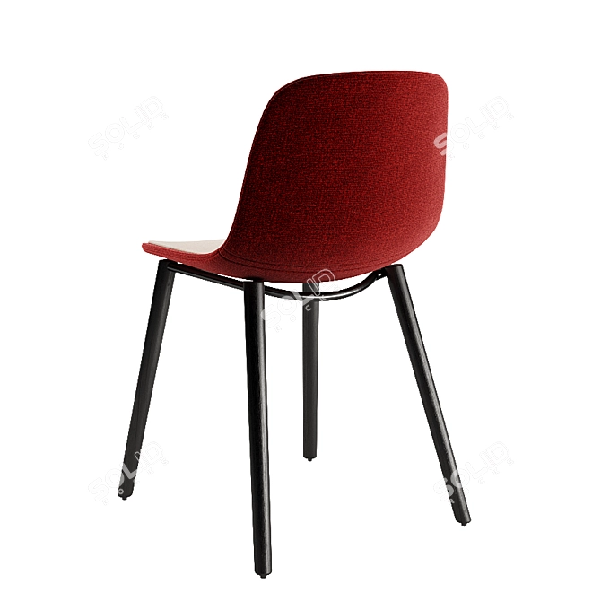 Modern Seela S313 Chair in 2 Colors 3D model image 4