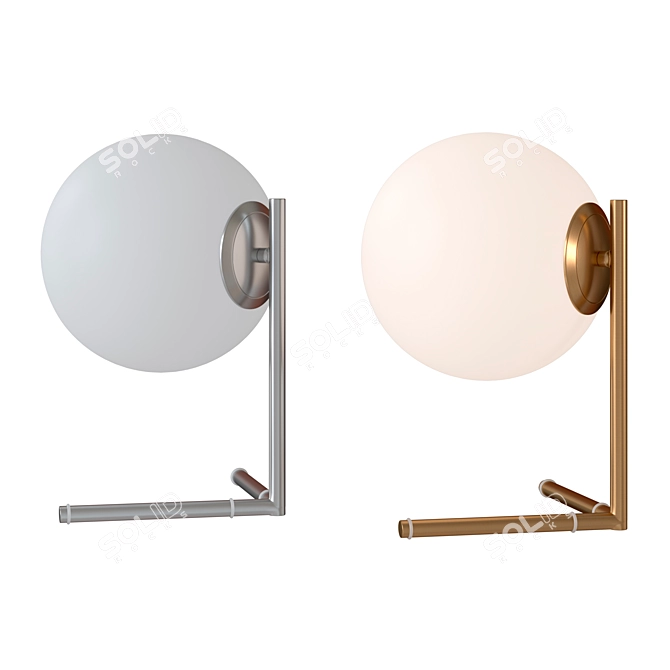 Bolla-unica Interior Table Lamp: Elegant Illumination 3D model image 5