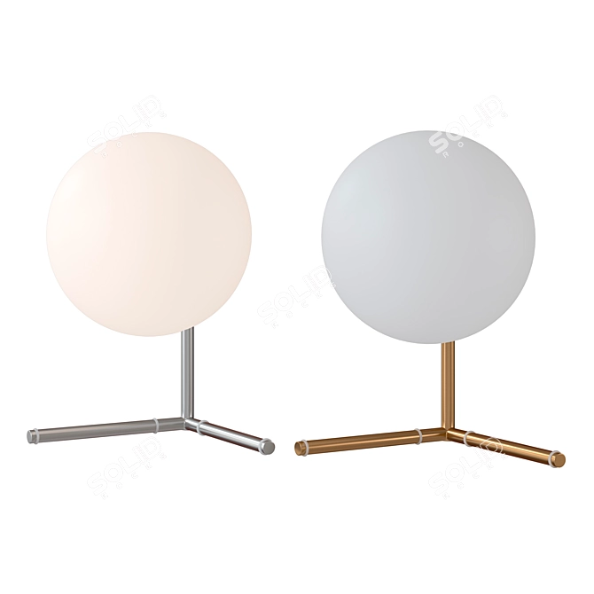 Bolla-unica Interior Table Lamp: Elegant Illumination 3D model image 6