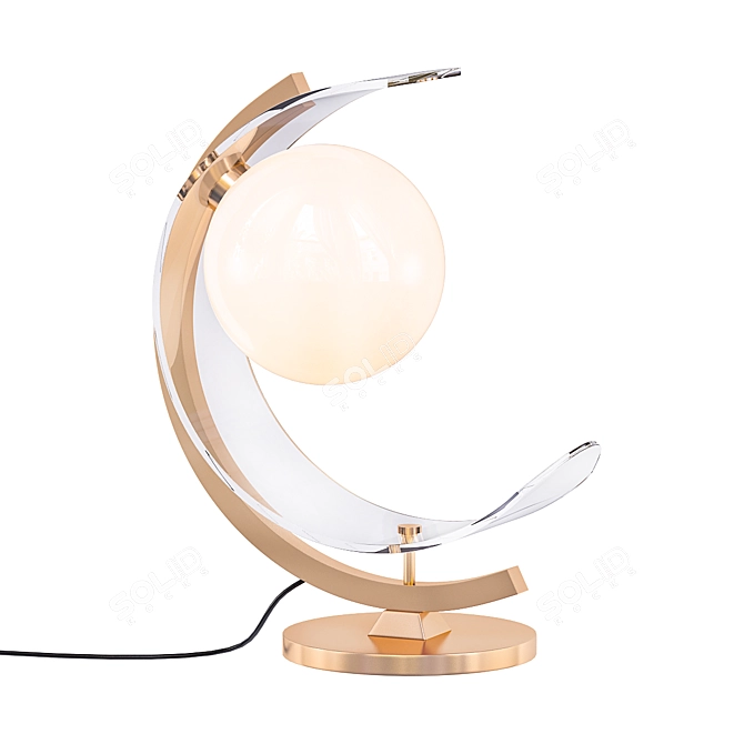 Modern LED Table Lamp, Mitzi Arden 3D model image 1