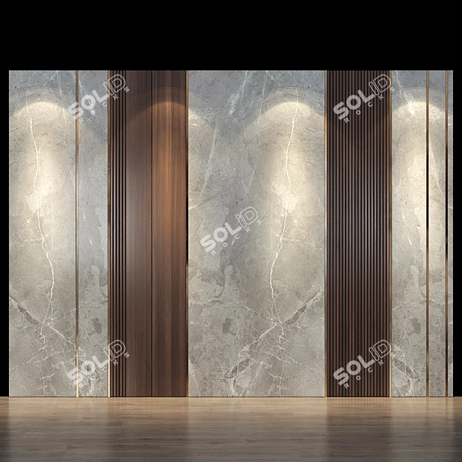 26-Panel Wall Decor 3D model image 1