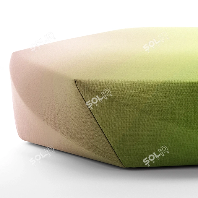 Brook Moroso Pouf 3D model image 3