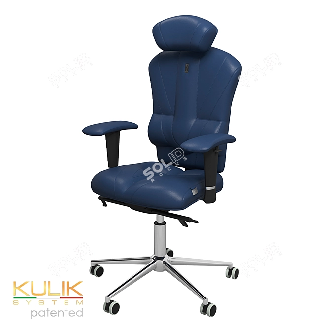 Title: Kulik System VICTORY Ergonomic Chair 3D model image 6