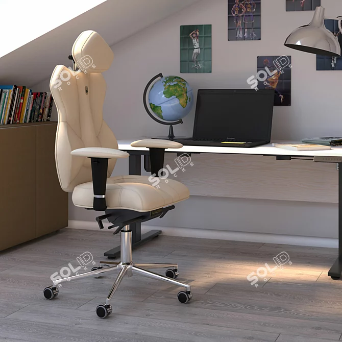  Kulik System ROYAL Ergonomic Chair 3D model image 7