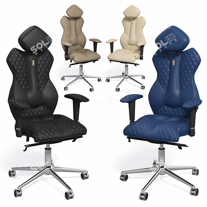  Kulik System ROYAL Ergonomic Chair 3D model image 8