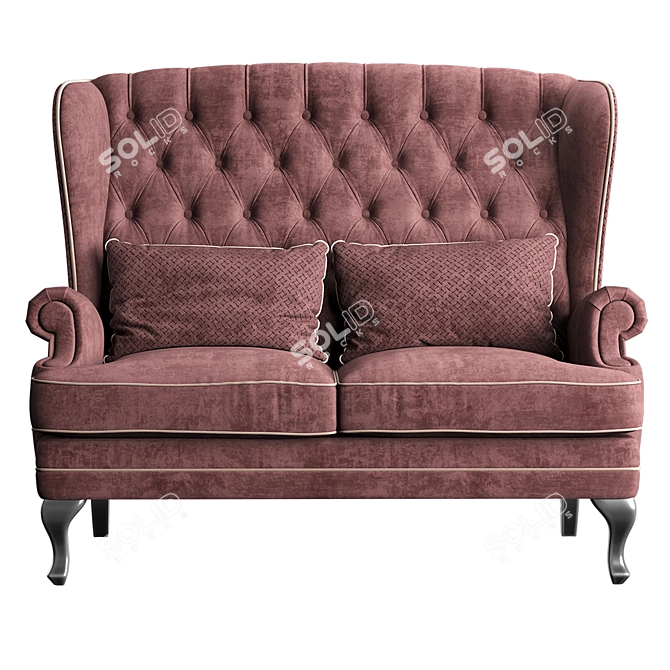 Manchester Furman Sofa: Luxury Comfort for Your Home 3D model image 2