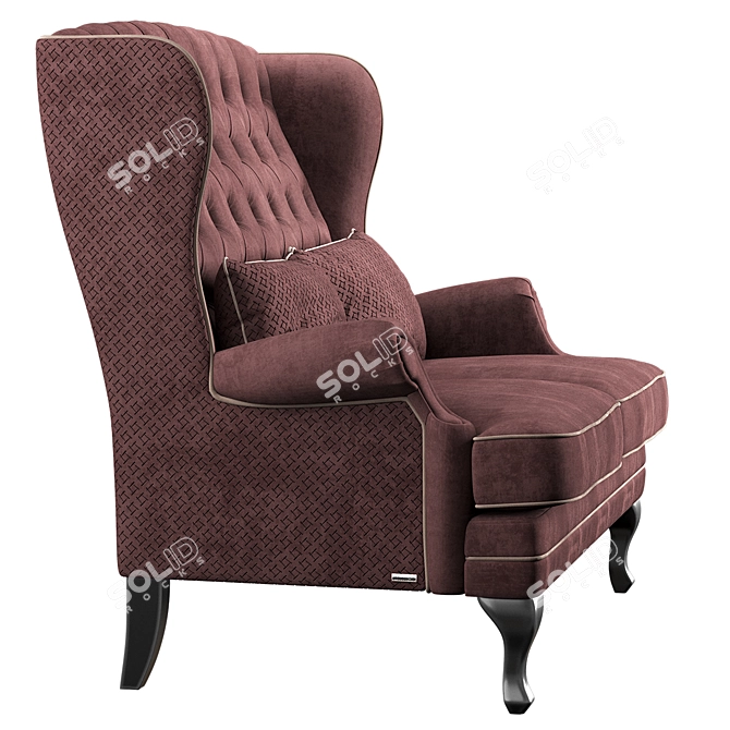 Manchester Furman Sofa: Luxury Comfort for Your Home 3D model image 3