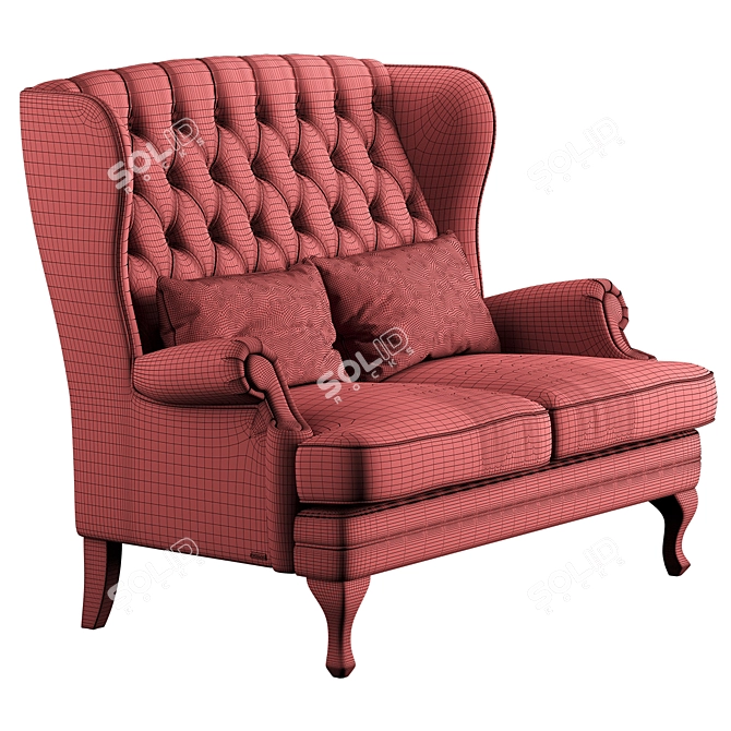 Manchester Furman Sofa: Luxury Comfort for Your Home 3D model image 6