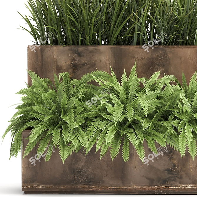 Tropical Plant Oasis 3D model image 4