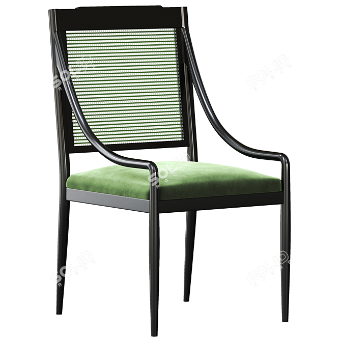 Elegant Veronika Armchair by Bungalow 5 3D model image 1