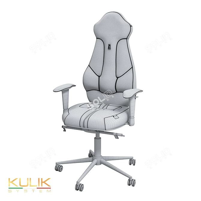 Ultimate Comfort OM Kulik Chair 3D model image 2