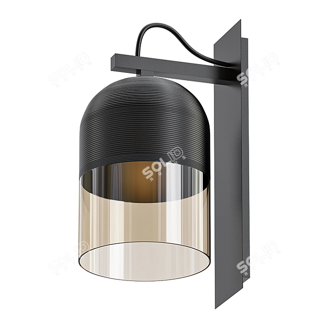 Indi Wall Sconce: Sleek Illumination Solution 3D model image 1