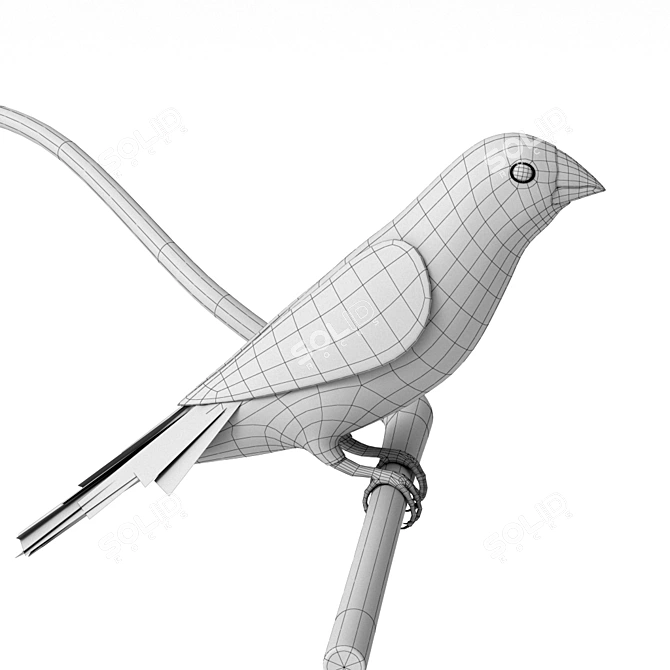  Vibrant Gouldian Finches 3D model image 4