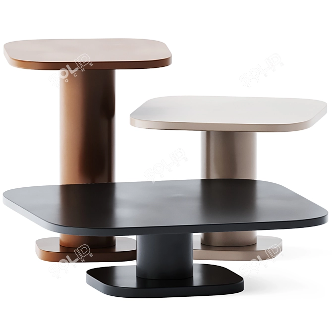 Matera: Sleek and Stylish Coffee Table 3D model image 1