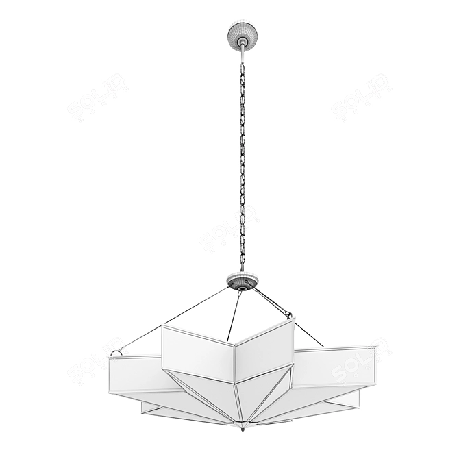 International Decostar Pendant Light 3D model image 3