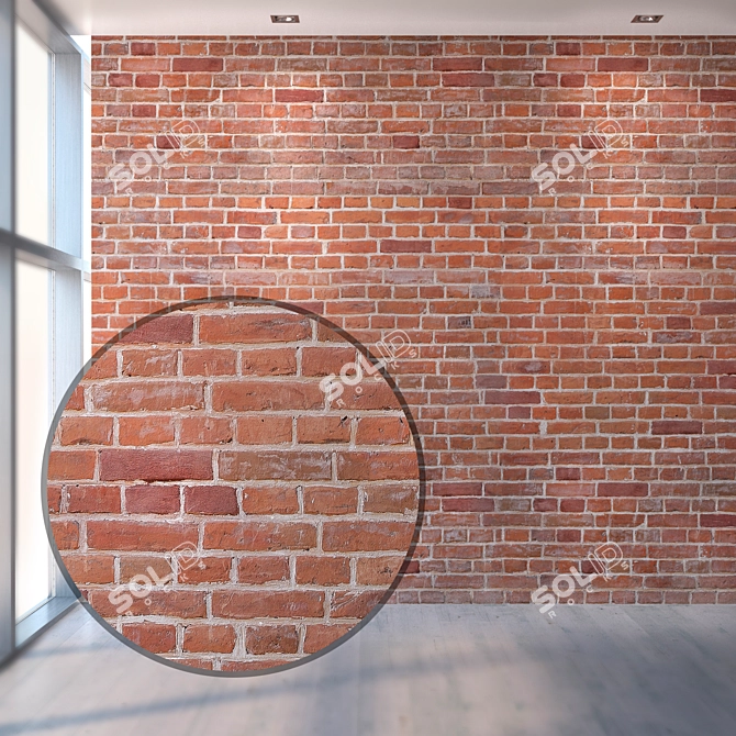 Historic Brick Texture Pack 3D model image 1