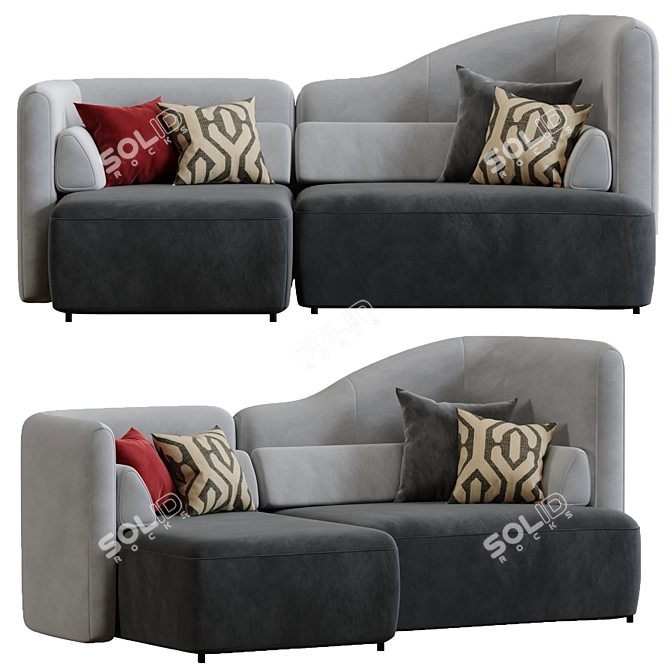 Modular Ottawa by Boconcept 3D model image 1