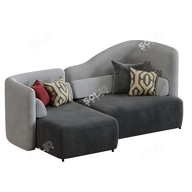 Modular Ottawa by Boconcept 3D model image 5