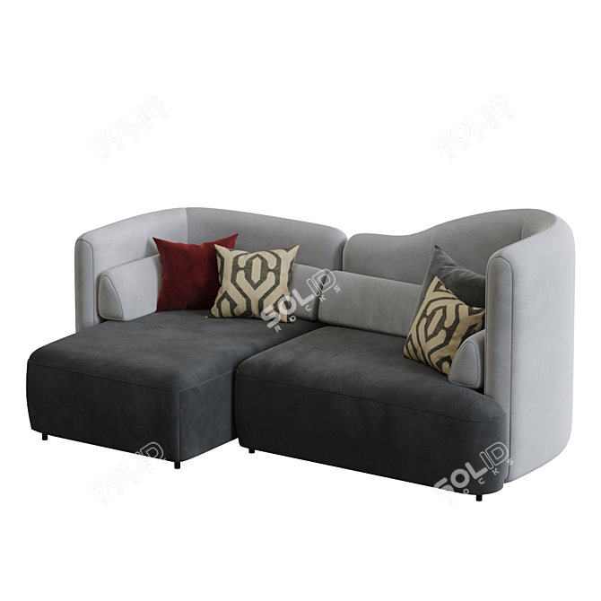 Modular Ottawa by Boconcept 3D model image 6