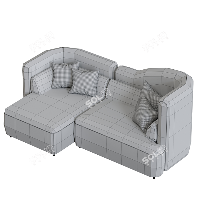 Modular Ottawa by Boconcept 3D model image 7