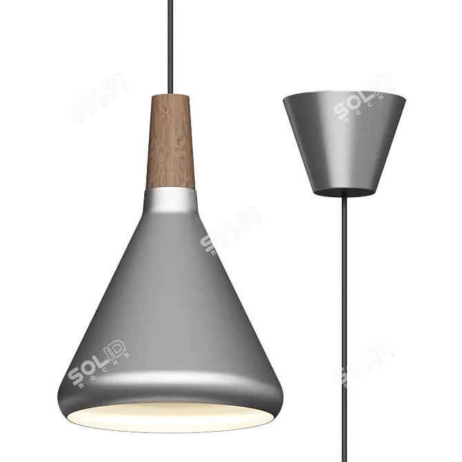 Minimalist Float Lamp 3D model image 3