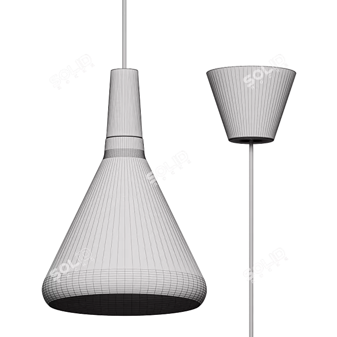 Minimalist Float Lamp 3D model image 5