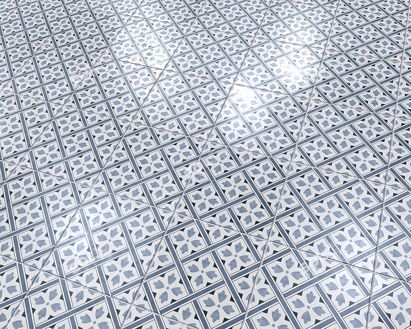 Artistic Tiles Collection 3D model image 2